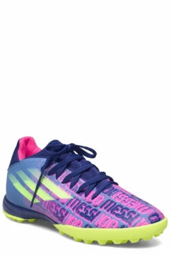 adidas Performance X Speedflow Messi.3 Turf Boots Q4 21 Football Shoes For Men Vicblu/shopnk/syello