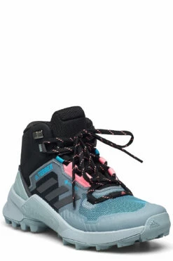 adidas Performance Terrex Swift R3 Mid GORE-TEX Hiking Boots W Hiking Shoes For Women Cblack/grefiv/acired -sport shoes online shop adigz0327 ccblackgrefivacired 1