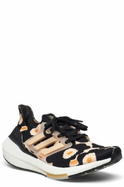 adidas Performance Marimekko Unikko Ultraboost 21 W Running Shoes For Women Cblack/halblu/goldmt