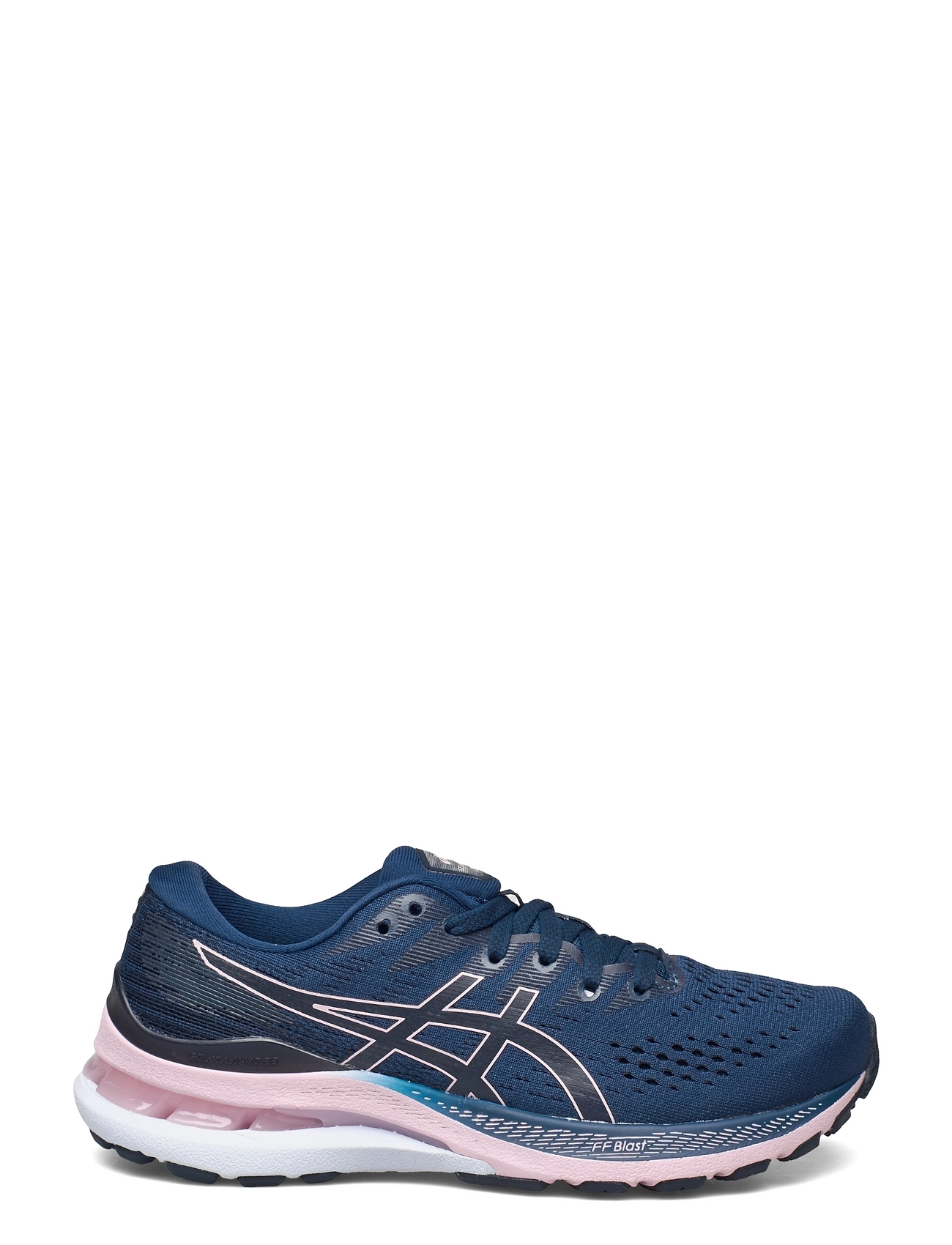 Asics GEL-KAYANO 28 Running Shoes For Women Mako Blue/barely Rose 2 Asics GEL-KAYANO 28 Running Shoes For Women Mako Blue/barely Rose - Image 2