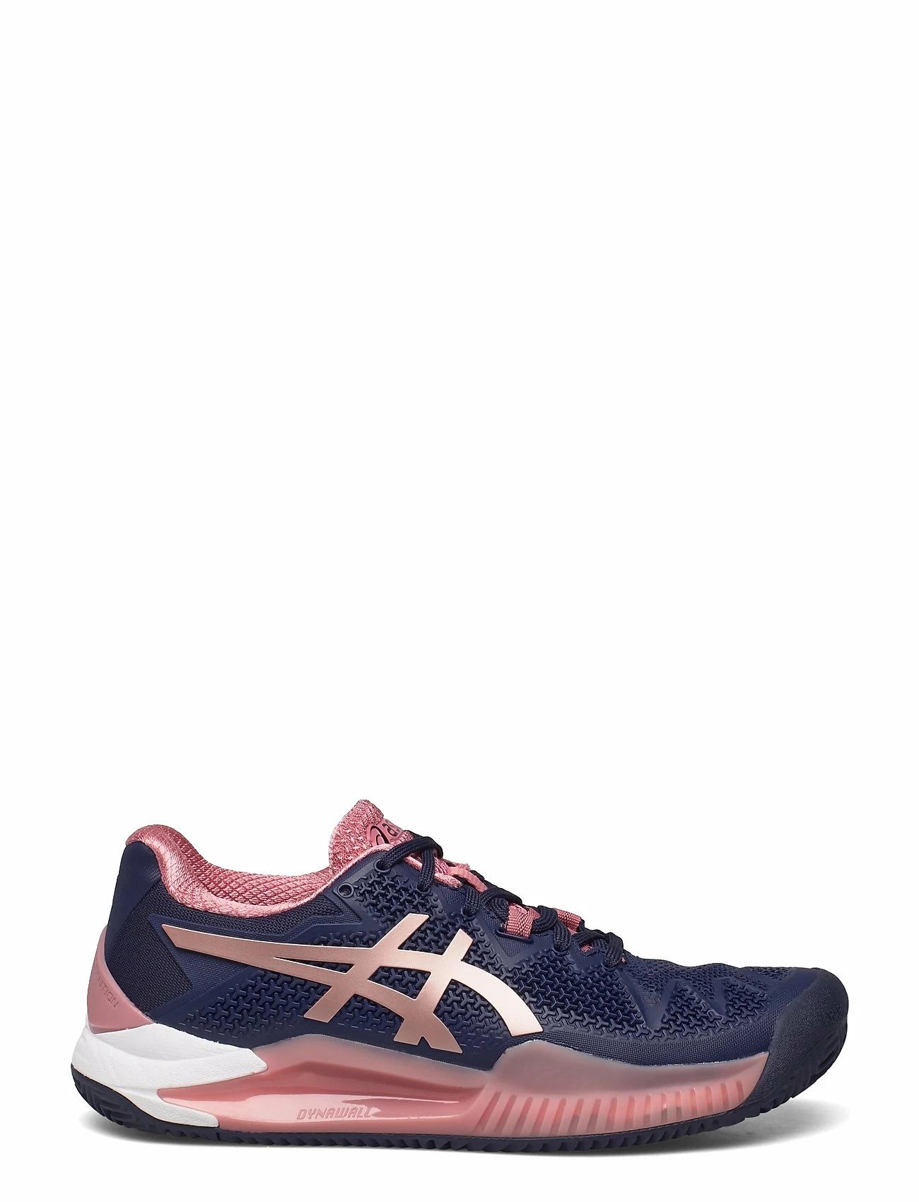 Asics GEL-RESOLUTION 8 CLAY Racketsports Shoes For Women White/lapis Lazuli Blue 2 Asics GEL-RESOLUTION 8 CLAY Racketsports Shoes For Women White/lapis Lazuli Blue - Image 2