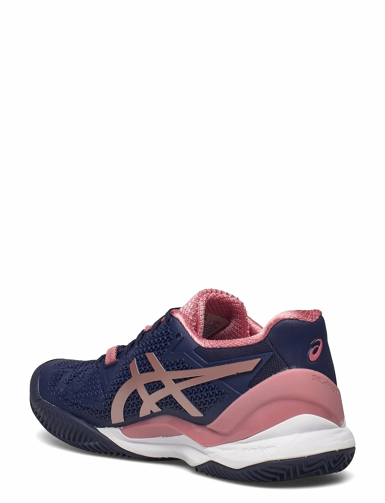 Asics GEL-RESOLUTION 8 CLAY Racketsports Shoes For Women White/lapis Lazuli Blue 3 Asics GEL-RESOLUTION 8 CLAY Racketsports Shoes For Women White/lapis Lazuli Blue - Image 3