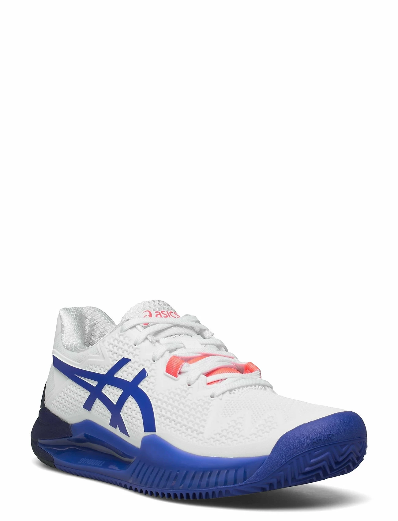 Asics GEL-RESOLUTION 8 CLAY Racketsports Shoes For Women White/lapis Lazuli Blue 18 Asics GEL-RESOLUTION 8 CLAY Racketsports Shoes For Women White/lapis Lazuli Blue - Image 18