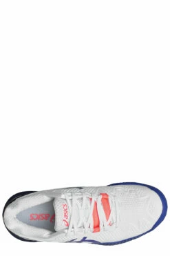 Asics GEL-RESOLUTION 8 CLAY Racketsports Shoes For Women White/lapis Lazuli Blue 31 Asics GEL-RESOLUTION 8 CLAY Racketsports Shoes For Women White/lapis Lazuli Blue -sport shoes online shop asi1042a070 cwhitelapislazuliblue v107 3