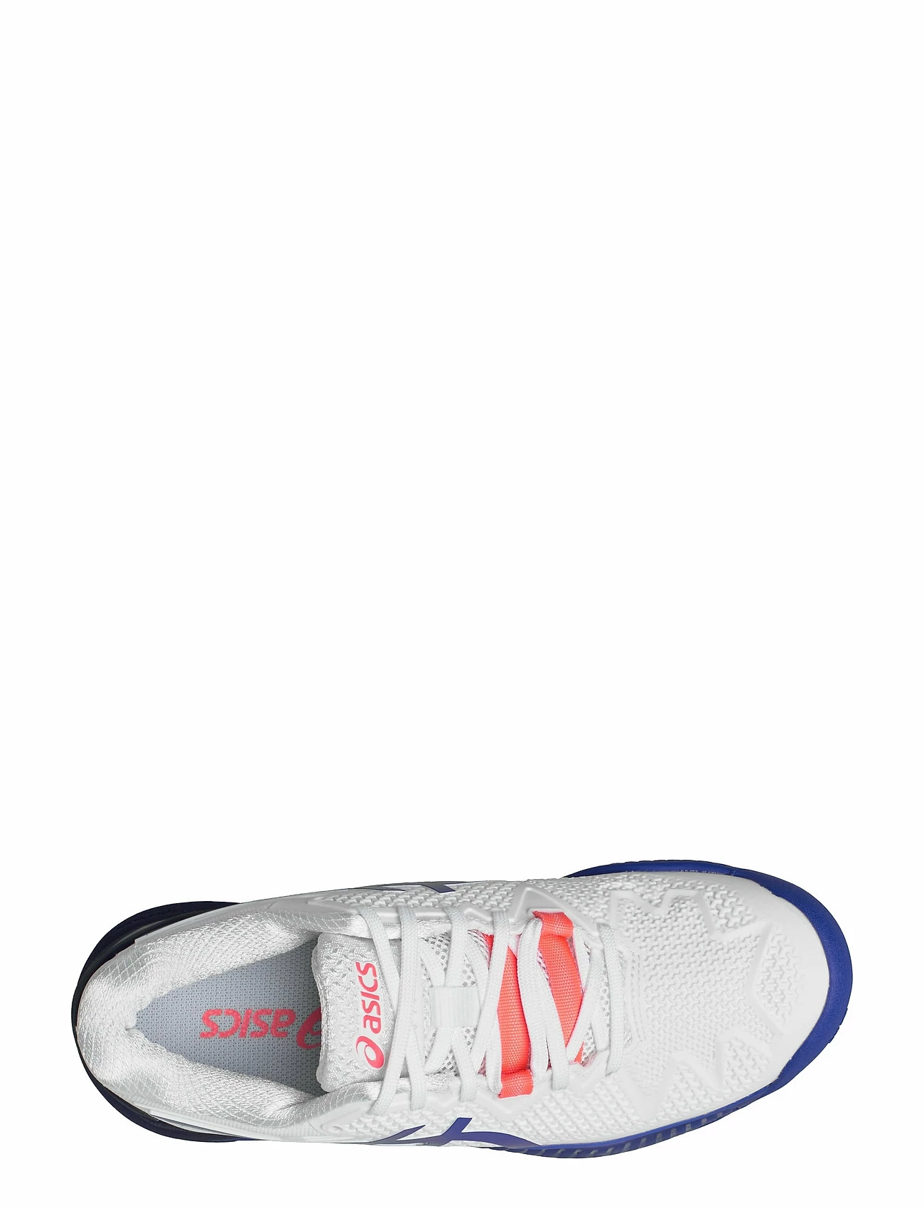 Asics GEL-RESOLUTION 8 CLAY Racketsports Shoes For Women White/lapis Lazuli Blue 14 Asics GEL-RESOLUTION 8 CLAY Racketsports Shoes For Women White/lapis Lazuli Blue - Image 14
