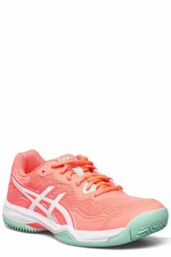 Asics GEL-PADEL PRO 4 Racketsports Shoes For Women Blazing Coral/white