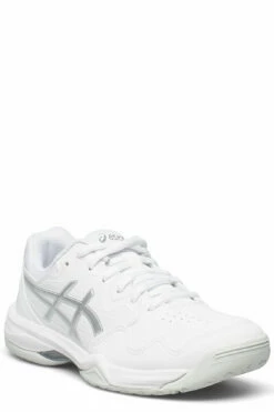 Asics GEL-DEDICATE 7 Racketsports Shoes For Women White/pure Silver -sport shoes online shop asi1042a167 cwhitepuresilver v100