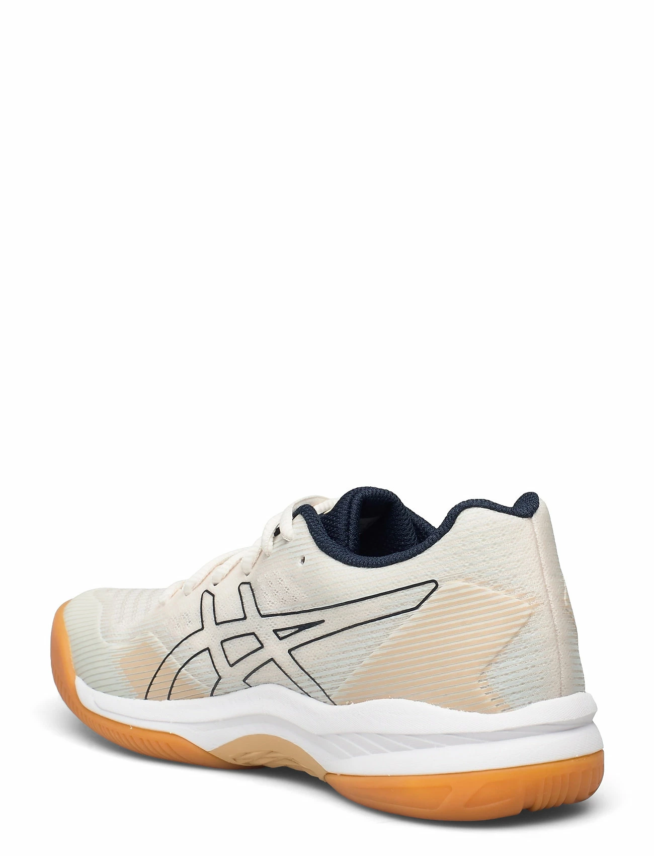 Asics GEL-COURT HUNTER 2 Indoor Sports Shoes For Women Cream/cream 3 Asics GEL-COURT HUNTER 2 Indoor Sports Shoes For Women Cream/cream - Image 3