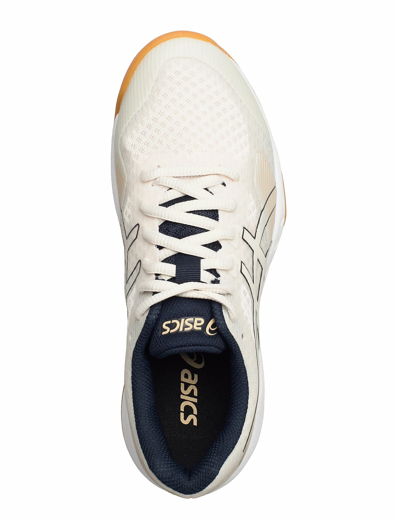 Asics GEL-COURT HUNTER 2 Indoor Sports Shoes For Women Cream/cream 4 Asics GEL-COURT HUNTER 2 Indoor Sports Shoes For Women Cream/cream - Image 4