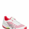 Asics GEL-COURT SPEED CLAY Racketsports Shoes For Women White/laser Pink