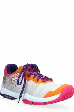 Babolat JET RITMA WOMEN Padel Racketsports Shoes For Women 3024 Grey/pink Peacock -sport shoes online shop bol31f21753 c3024greypinkpeacock 1