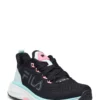 FILA EXOWAVE RACE WMN Training Shoes For Women Black-flamingo Pink-blue Glass