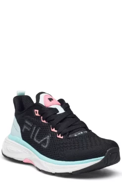 FILA EXOWAVE RACE WMN Training Shoes For Women Black-flamingo Pink-blue Glass