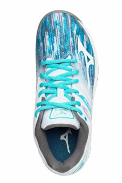 Mizuno WAVE EXCEED TOUR 4 AC W Racketsports Shoes For Women White / Scuba Blue / Quiet Shade -sport shoes online shop izu61ga2071 c2546966328 3