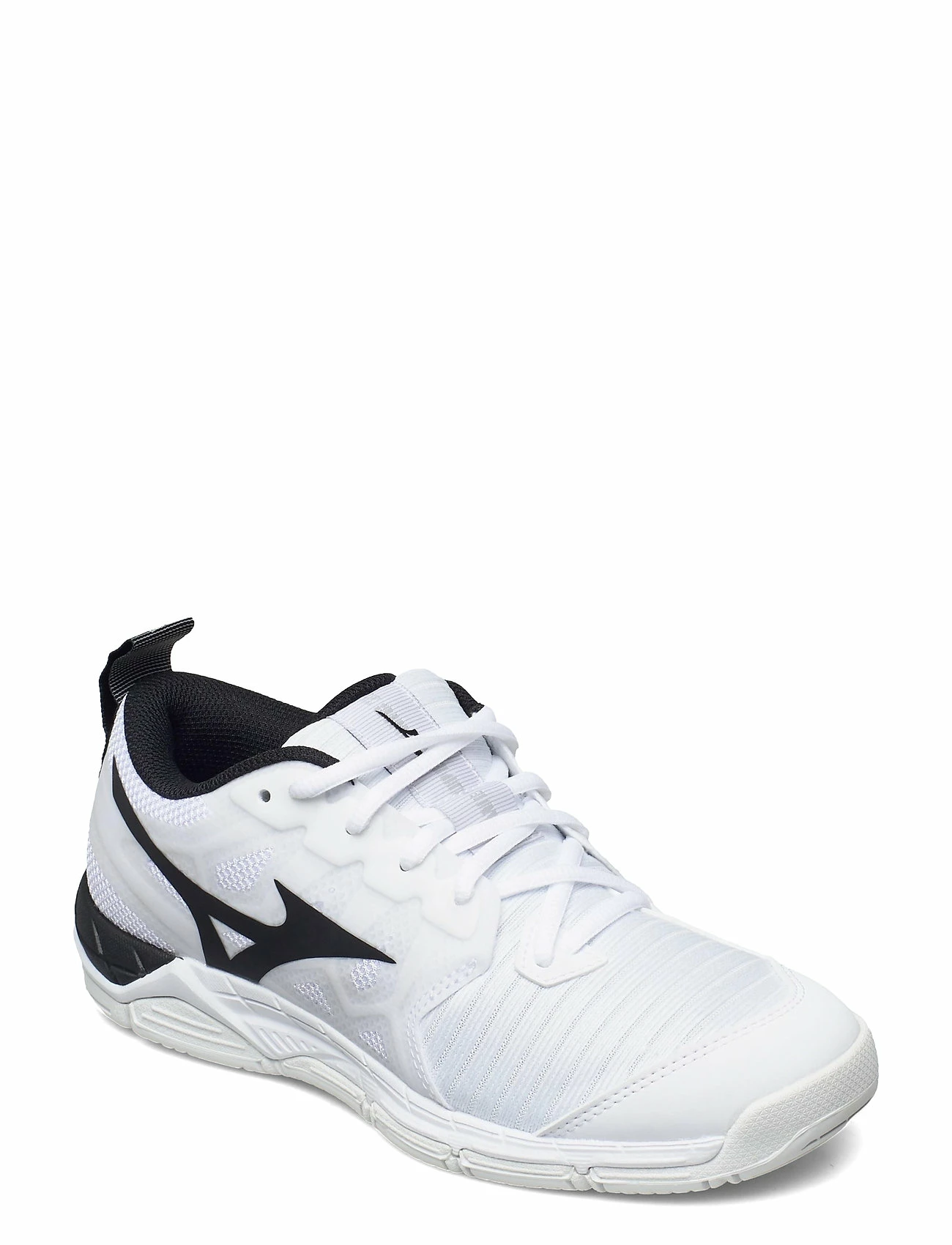 Mizuno WAVE SUPERSONIC 2(U) Indoor Sports Shoes For Men White / Black 1 Mizuno WAVE SUPERSONIC 2(U) Indoor Sports Shoes For Men White / Black