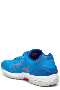 Mizuno WAVE STEALTH V Indoor Sports Shoes For Men Frenchblue/wht/ired -sport shoes online shop izux1ga1800 cfrenchblue 2