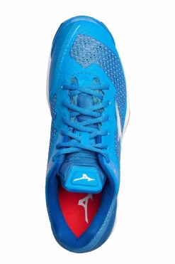 Mizuno WAVE STEALTH V Indoor Sports Shoes For Men Frenchblue/wht/ired -sport shoes online shop izux1ga1800 cfrenchblue 3