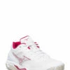 Mizuno WAVE STEALTH V(W) Indoor Sports Shoes For Women Wht/whtsand/persianred