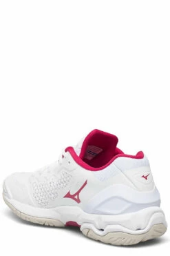 Mizuno WAVE STEALTH V(W) Indoor Sports Shoes For Women Wht/whtsand/persianred 14 Mizuno WAVE STEALTH V(W) Indoor Sports Shoes For Women Wht/whtsand/persianred -sport shoes online shop izux1gb1800 cwhite 2