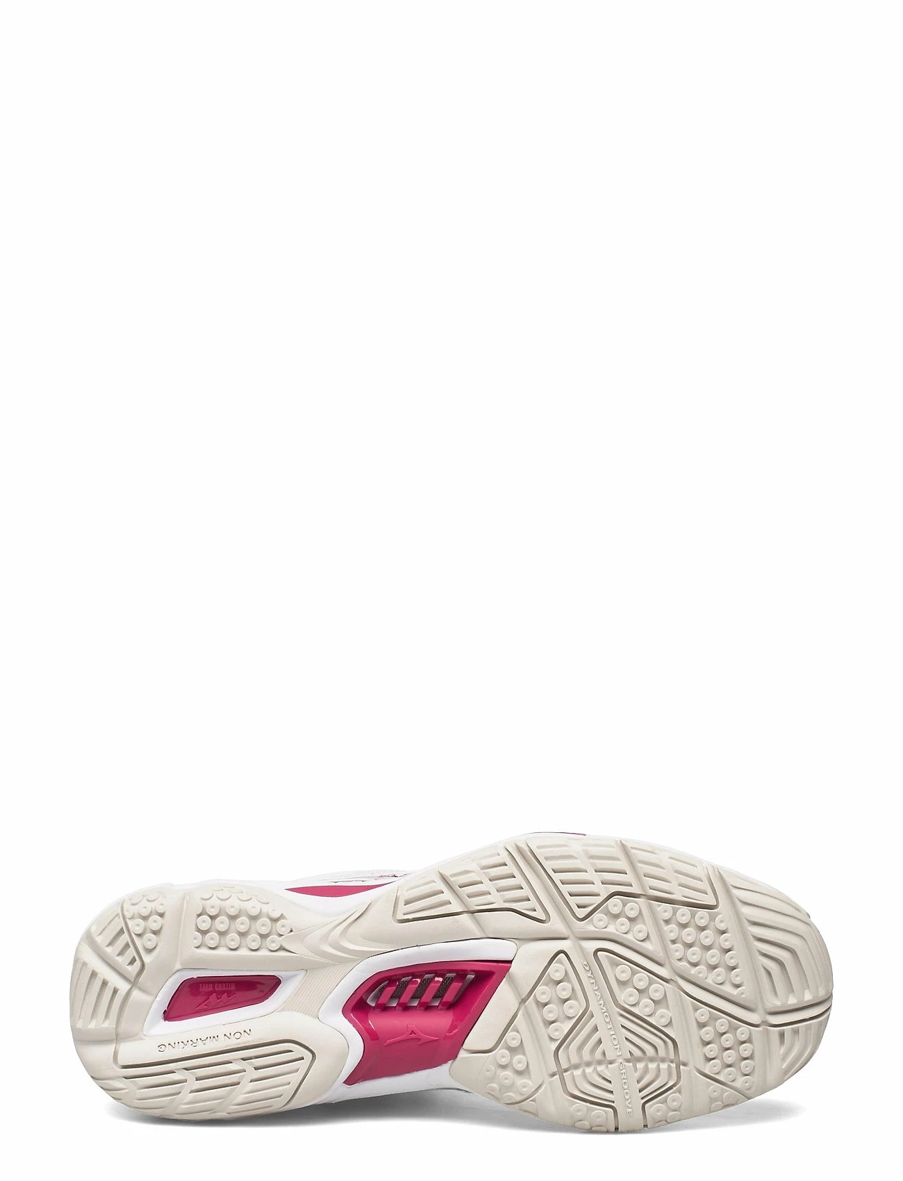 Mizuno WAVE STEALTH V(W) Indoor Sports Shoes For Women Wht/whtsand/persianred 5 Mizuno WAVE STEALTH V(W) Indoor Sports Shoes For Women Wht/whtsand/persianred - Image 5