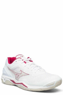 Mizuno WAVE STEALTH V(W) Indoor Sports Shoes For Women Wht/whtsand/persianred 17 Mizuno WAVE STEALTH V(W) Indoor Sports Shoes For Women Wht/whtsand/persianred -sport shoes online shop izux1gb1800 cwhtwhtsandpersianred