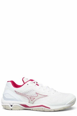 Mizuno WAVE STEALTH V(W) Indoor Sports Shoes For Women Wht/whtsand/persianred 18 Mizuno WAVE STEALTH V(W) Indoor Sports Shoes For Women Wht/whtsand/persianred -sport shoes online shop izux1gb1800 cwhtwhtsandpersianred 1