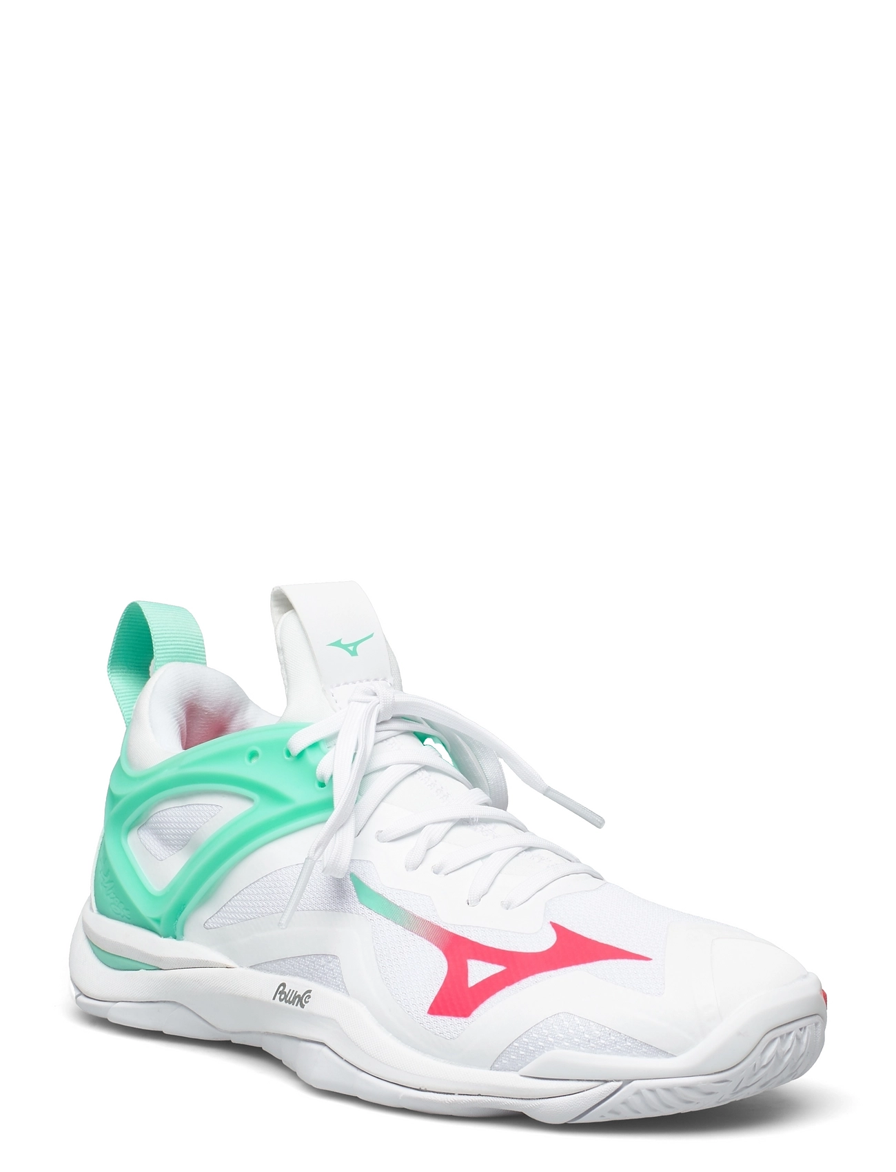 Mizuno WAVE MIRAGE 3(W) Indoor Sports Shoes For Women White/fierycoral2/iceg 6 Mizuno WAVE MIRAGE 3(W) Indoor Sports Shoes For Women White/fierycoral2/iceg - Image 6