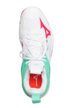 Mizuno WAVE MIRAGE 3(W) Indoor Sports Shoes For Women White/fierycoral2/iceg 9 Mizuno WAVE MIRAGE 3(W) Indoor Sports Shoes For Women White/fierycoral2/iceg -sport shoes online shop izux1gb1950 cwhitefierycoral2iceg 3