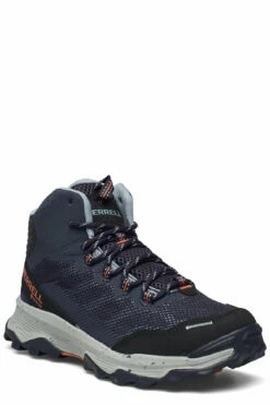 Merrell Speed Strike Mid GTX Hiking Shoes For Women Navy -sport shoes online shop merm066990 cnavy 1