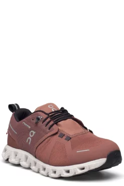 On Cloud 5 Waterproof Running Shoes For Women Cocoa/frost