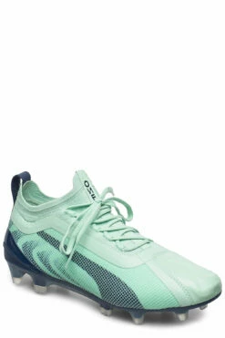 PUMA ONE 20.1 Wms FG/AG Football Shoes For Women Mist Green-high Rise-dark Denim