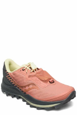 Saucony PEREGRINE 11 ST Running Shoes For Women Rust/charcoal